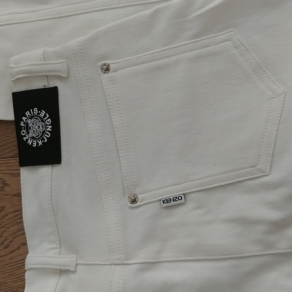 Kenzo Paris White Jeans - Picture 5 of 9